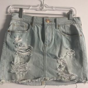 Express Denim Skirt